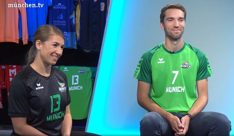 Johanna Schuller und Sebastian Leßmann bei München TV